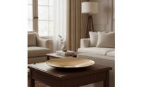 Metal Tray Antique Golden Aluminum Tray Decorative for Shelf