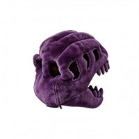 Cuddly Dinosaur Skull Open Jaw Wearable Dinosaur Skull Stitched Eye Openings Costume