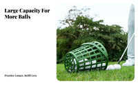 Golfs Balls Basket Driving Range Basket With Handle Golfs Balls Holder