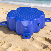 Buoyant Pontoon Deck Module Textured Top Dock Float Module Molded for Raft Assembly