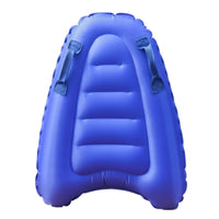 Side Handles Aquatic Play Item Tropical Style Inflatable Surfboard Toy