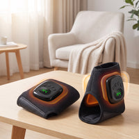 Heated Foot and Ankle Massager with Heat Cordless Ankle Massage Wrap Adjustable Rechargeable Massager Wrap for Athletes, Runners, Post-Workout, Home