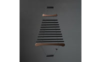 Wind Chime with Mallet 10-Tone Bar Chime with Bag Percussion Instrument Suspended Black for Meditators, Meditation