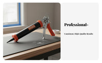 Caulking Labor-Saving Sealant Home Improvement Supply No-Mess-Clean-Flow Hand Tool Effortless Function for DIYers, Bathroom