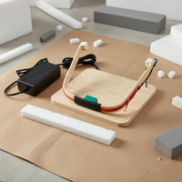 Adjustable Temperature Electric Hot Wire Foam Cutter Clean Cuts Hot Wire Foam Cutter High Power for Hobbyists, Workshop, Art Studio