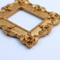 Photo Frame Vintage Design for Home Decor, Ornate European Style with Embossed Relief Detail
