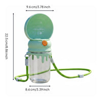 Portable Dog Water Bottle Food Grade Dog Outdoor Water Dispenser Bottle One Hand Use Pet Outdoor Gear for Dogs