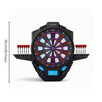 Digital Electronic Dartboard LED Soft Tip Dartboard Multiplayer Game Family-Friendly for Home