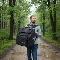 Waterproof Padded Accordion Backpack Portable 120 Bass Accordion Case Water-Resistant Music Gear Shockproof for Musicians, Travel, Practice, Stage