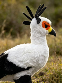 Cartoon Secretary Bird Plush Toy
