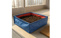 Sun Resistant Foldable Planting Box Support Rods Waterproof Planting Box 250 L Square Garden Planter for Vegetable Growing