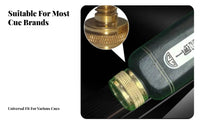 Cue Weight Screw Easy Installation Billiards Weight Screw Construction Billiard Cue Balancer
