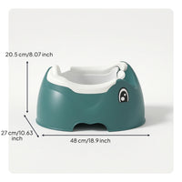 Potty Chair with Insert Sturdy Potty Chair Toilet Training Seat Non-Slip Furniture Plastic for Toddlers, Bathroom, Nursery