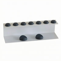 Hair Styling Tool Attachment Stand Two-Tier Hair Styling Tool Storage Stand Slanted Shelf Attachment Rack