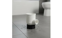 Toilet Drain Tube Adapter Easy Installation PVC Expansion Joint Tee Glue Simple-Join Tube Fitting for DIY Enthusiasts