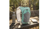 Lightweight Running Vest Backpack Reflective Strips Mesh Back Vest Backpack Zippered Pocket Athletic Pack Stretch Pockets for Hiking