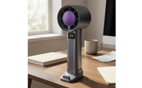 Stepless Speed Control Handheld Fan Lightweight Portable Fan Rechargeable
