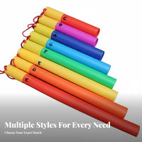 8 Pieces Rainbow Colored 8-Note Diatonic Sound ability Development 8-Tone Diatonic tube set Interactive Play Music Education Tool Promotes collaborative building for educators, Kindergarten, Home