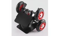Emergency Use Flat Tire Push Aid Portable Motorcycle Mover Dolly 360 Degree Wheels Tire Mover Dolly Heavy Duty for Roadside