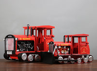 Dongfanghong 54 Tractor Metal Model Ornament, Iron Art, Classical Style