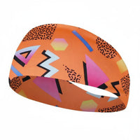 Multi-Functional Swimming Ear Cover Band Stylish Prints Colorful Running Headband Stretchy Fit Hair Accessory Sweat Wicking for Workout