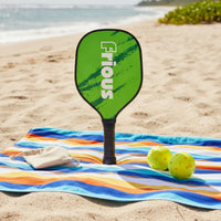 Long-Lasting Pickleball Paddle Set Lightweight Wooden Pickleball Racket Portable for Beginners, Families, Outdoor Play, Parks