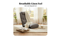 Padded pad Adjustable spinerest Lounger Thick pading Adjustable spinerest Recliner Multi-Functional Floor Chair Ergonomic spine Support for gaming enthusiasts, Students, Teenagers, Bedroom, Bay alcove, Dorm Room, Small Apartments