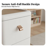 Space Saving Multi-Drawer Storage Unit Large Capacity Stackable Drawer Chest Anti-Drop Drawers Household Furniture Sturdy Construction for Homeowners, Students, Office Workers, kids' Room, Bedroom, Closet, Under Desk