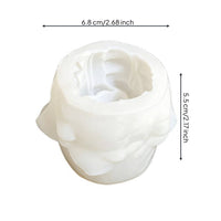 Candle Form DIY Flower Candle Form Multi Use Home Decor for Crafting, Cooking