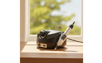 Nail Drill with Foot Pedal Professional Electric Nail Drill Machine Appliance Rotary Versatile for Beauty Students, Salons