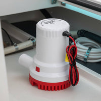 Direct Current Bilge Pump High Efficiency Submersible Bilge Pump Quick Install for Boat Owners