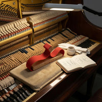 Piano Cover Support Textile Strap Upright Piano Brace Wooden Support Bracket Woven