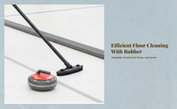 Winter Curling Brush, Team Building, Ice Track, Scoreboard