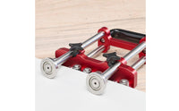 Sheet Metal Bender Bench-Top Edge Forming Tool Quick-Rolling Bender for Workshop, Roofing