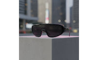 Wraparound Perforated Glasses Sleek Perforated Glasses with Resin Frame for Adults, Eye Training, Home Practice