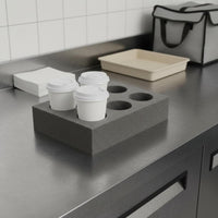 EPE Cup Rack Shock Absorbing Foam Cup Holder Lightweight for Takeaway Service
