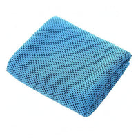 Breathable Double-Layer Cooling Towel Absorbent Mesh Cooling Towel Soft for Outdoor