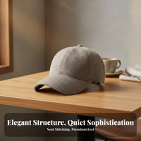 Wool Silk Cap Lightweight and Warm Baseball Cap Comfortable Dad Hat for Adults, Women, Daily Wear, Casual Outings, Outdoor