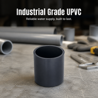 UPVC Water Pipe Fittings - Elbow, Tee, Straight Connector, Flange for Industrial Water Supply