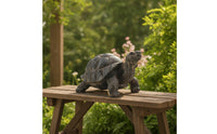 Turtle Figurine Naturalistic Turtle Statue Rustic Tortoise Figurine for Gardeners, Garden, Pond, Patio