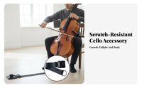 Anti-Slip Cello Mat Lightweight Cello Endpin Holder String Instrument Accessory Long-Lasting Sturdy Construction