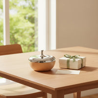 Storage Jar with Lid Bi Color Lidded Storage Jar Modern Container for Office