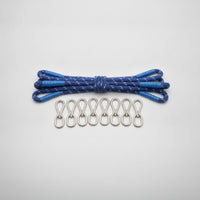 Stretch Wall Rope Easy to Install Stretch Rope with Buckles Stretch Aid Blue Inversion Assistant Adjustable for Yogis, Home Gym