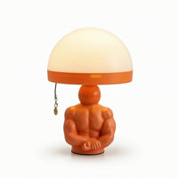 Sculptural Torso Lamp Ambient Fungus-Shaped Lamp Cute Fungus-Shaped Night Light Cozy for Desk