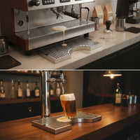 Stainless Steel Beer Spill Tray Heavy-Duty Beer Spill Tray Long-Lasting
