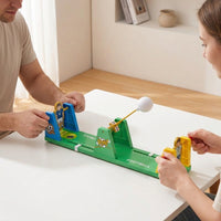 Swing Battle Soccer Basketball Toy Desktop Interactive Game with Scoring Ejection for Kids