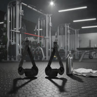 Ergonomic Gym Handle with Padded Grip Long-Lasting Cable Machine Handle Non-Slip Gym Cable Handles Comfortable for Fitness Enthusiasts, Athletes, Strength Training