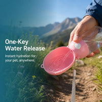 Portable Pet Water Bottle for Dogs Outdoor Travel Drinking Dispenser