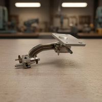 Metal Percussion Pad Tray Adjustable Percussion Pad Mount Clamp Music Equipment Rounded Corners