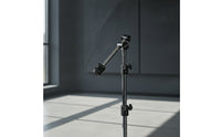 Chrome-Finished Cymbal Stand without Rod Cylindrical Cymbal Holder Stable Mount Sturdy for Rehearsal Space, Recording Studio